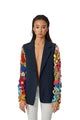 "rose" Navy Blazer – Blazers by Steffy | MĀJÅ