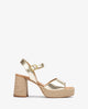 Sandal with a Jute Heel and Platform – Sandals by Unisa | MĀJÅ