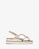 Sandal with Wide Crossover Straps – Sandals by Unisa | MĀJÅ