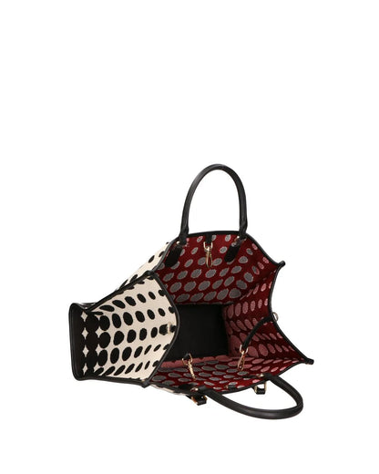 SHOPPER BAG - BAUHAUS RED-Tote Bags-MY BEST BAG- Pointure.AE