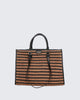 Shopper Bag - Straw Black – Tote Bags by My Best Bag | MĀJÅ