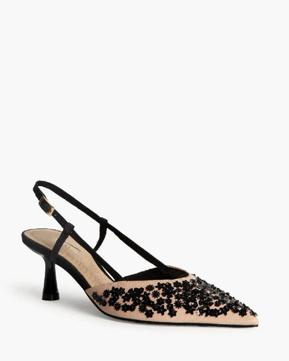 SLING-BACK WITH BEADS DETAIL-Sling Backs-CORINA- Pointure.AE
