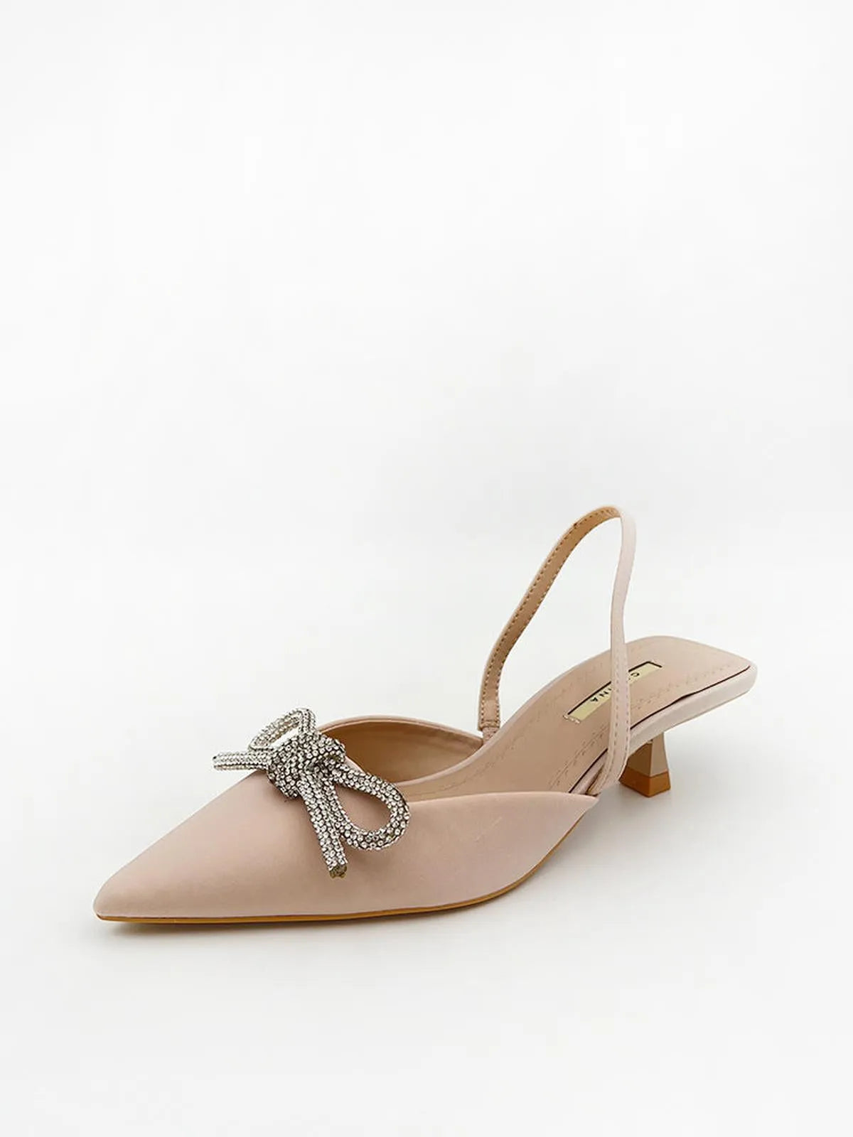 SLING-BACK WITH BOW DETAIL-Sling Backs-CORINA- Pointure.AE