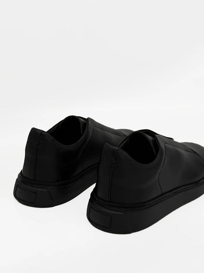 SLIP ON IN BLACK-Sneakers-BELTRAMI OSVALDO- Pointure.AE