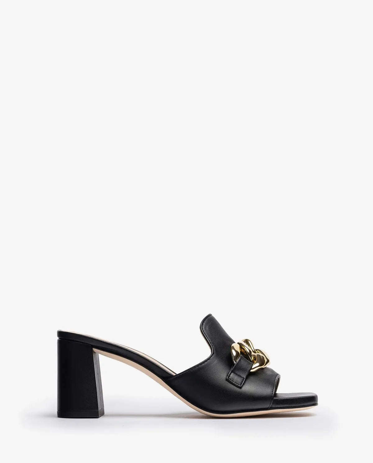 SLIP ON MULE WITH CHAIN DETAIL-Mules-UNISA- Pointure.AE