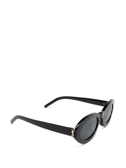 SLM136 OVAL FRAMES-Oval Frame Sunglasses-SAINT LAURENT EYEWEAR- Pointure.AE
