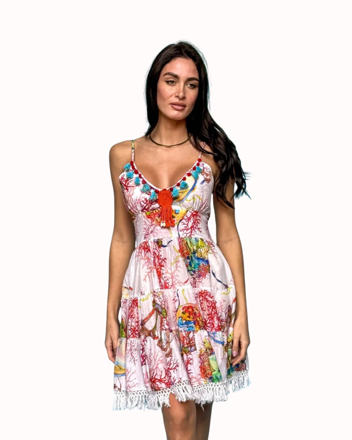 SPAGHETTI STRAP DRESS