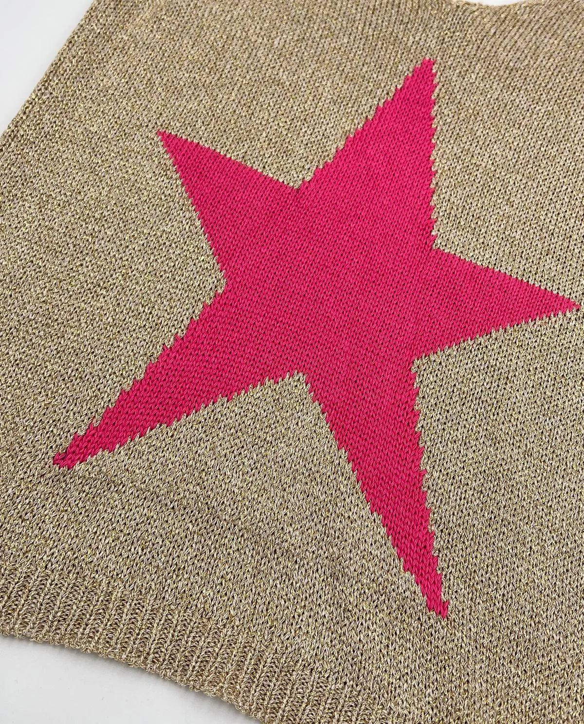 STAR TOP IN PINK-Top-COLOR YOUR LIFE- Pointure.AE