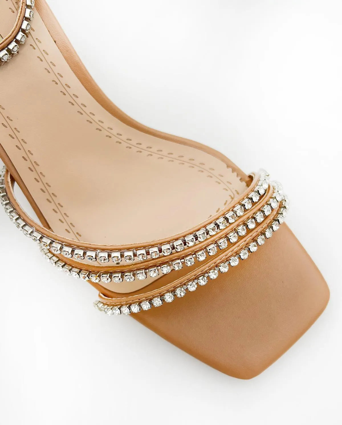 STRASS STRAPS SANDALS-Sandals-CORINA- Pointure.AE