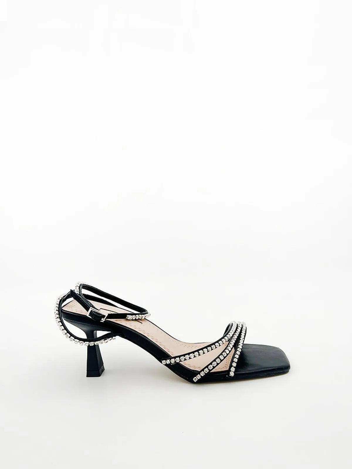 STRASS STRAPS SANDALS-Sandals-CORINA- Pointure.AE