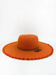 Straw Hat with Fringes – Hats by Alex Max | MĀJÅ