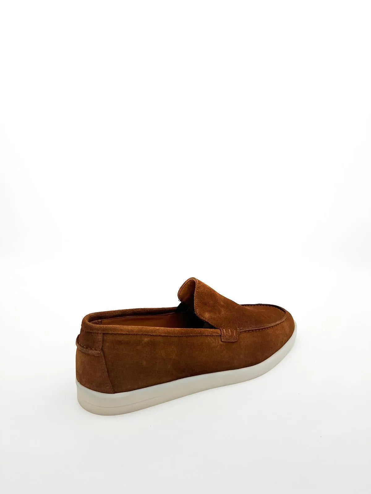 SUEDE BROWN LOAFER-Men Loafer-BELTRAMI OSVALDO- Pointure.AE