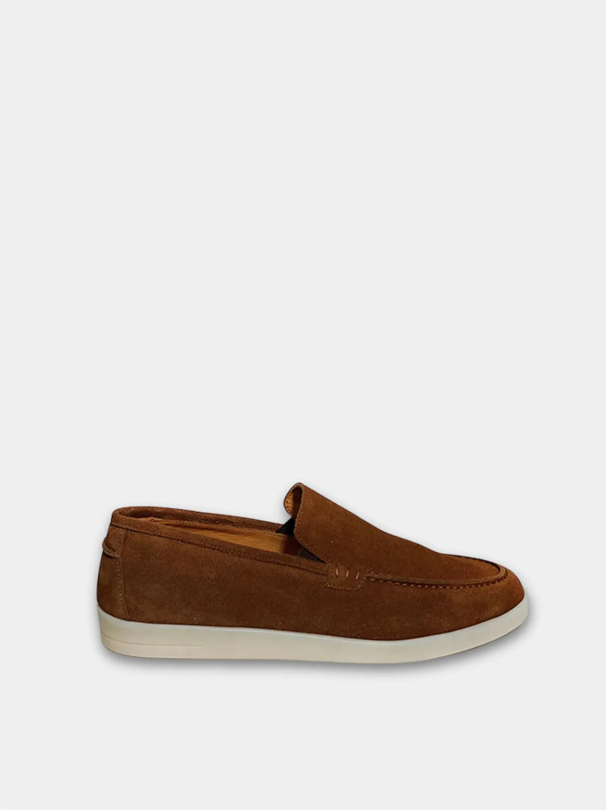 SUEDE BROWN LOAFER-Men Loafer-BELTRAMI OSVALDO-Pointure.AE