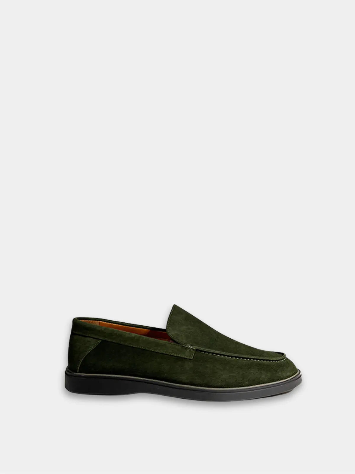 SUEDE DARK GREEN LOAFER-Men Loafer-BELTRAMI OSVALDO-Pointure.AE