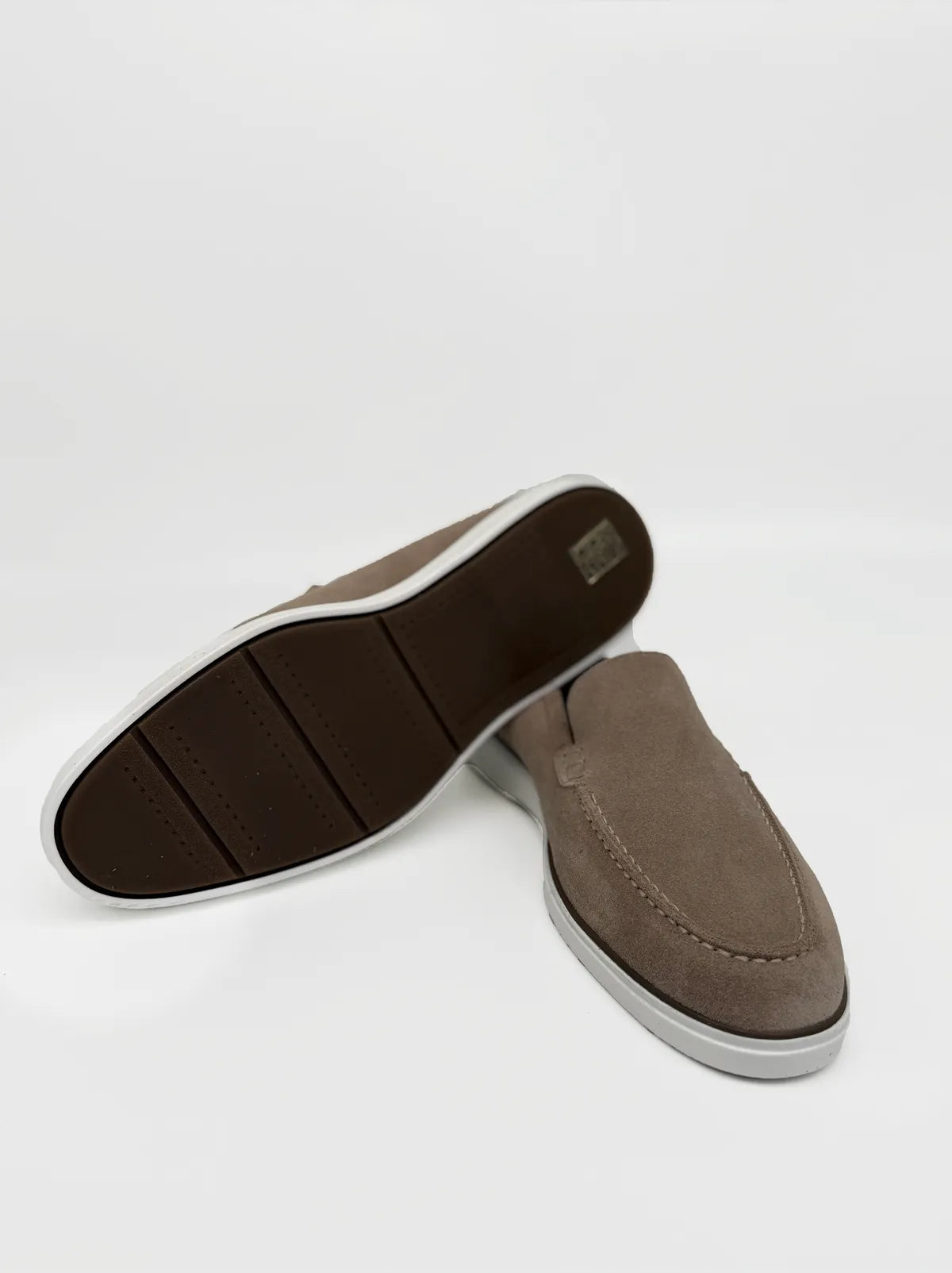 SUEDE LOAFER IN BEIGE-Men Loafer-BELTRAMI OSVALDO- Pointure.AE