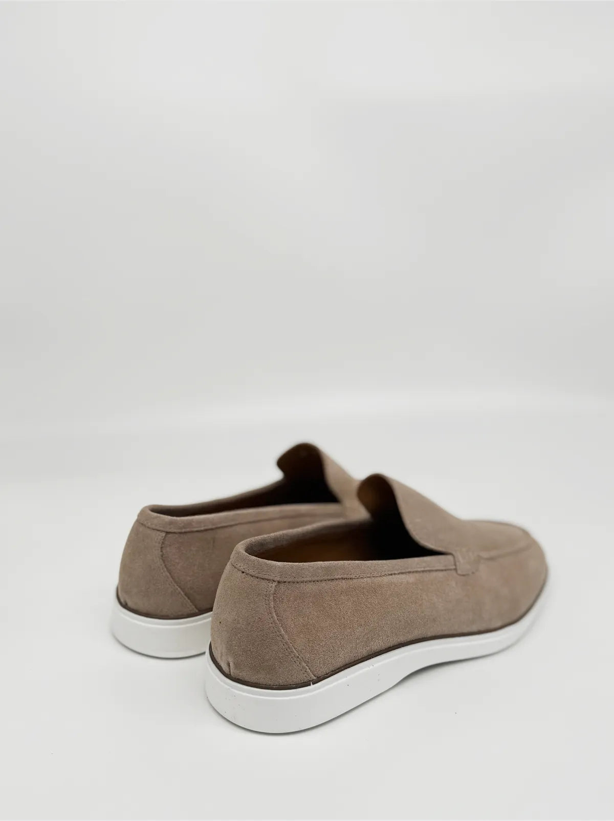 SUEDE LOAFER IN BEIGE-Men Loafer-BELTRAMI OSVALDO- Pointure.AE