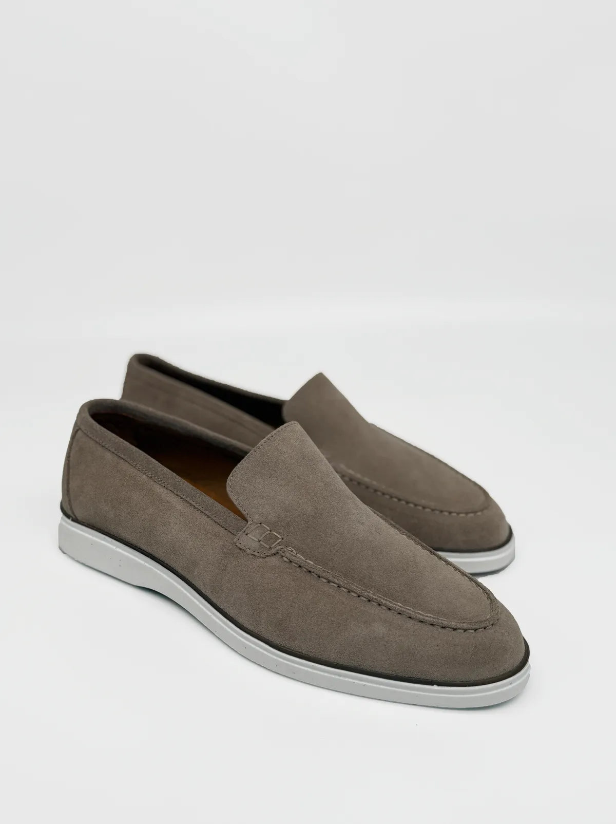 SUEDE LOAFER IN BEIGE-Men Loafer-BELTRAMI OSVALDO- Pointure.AE