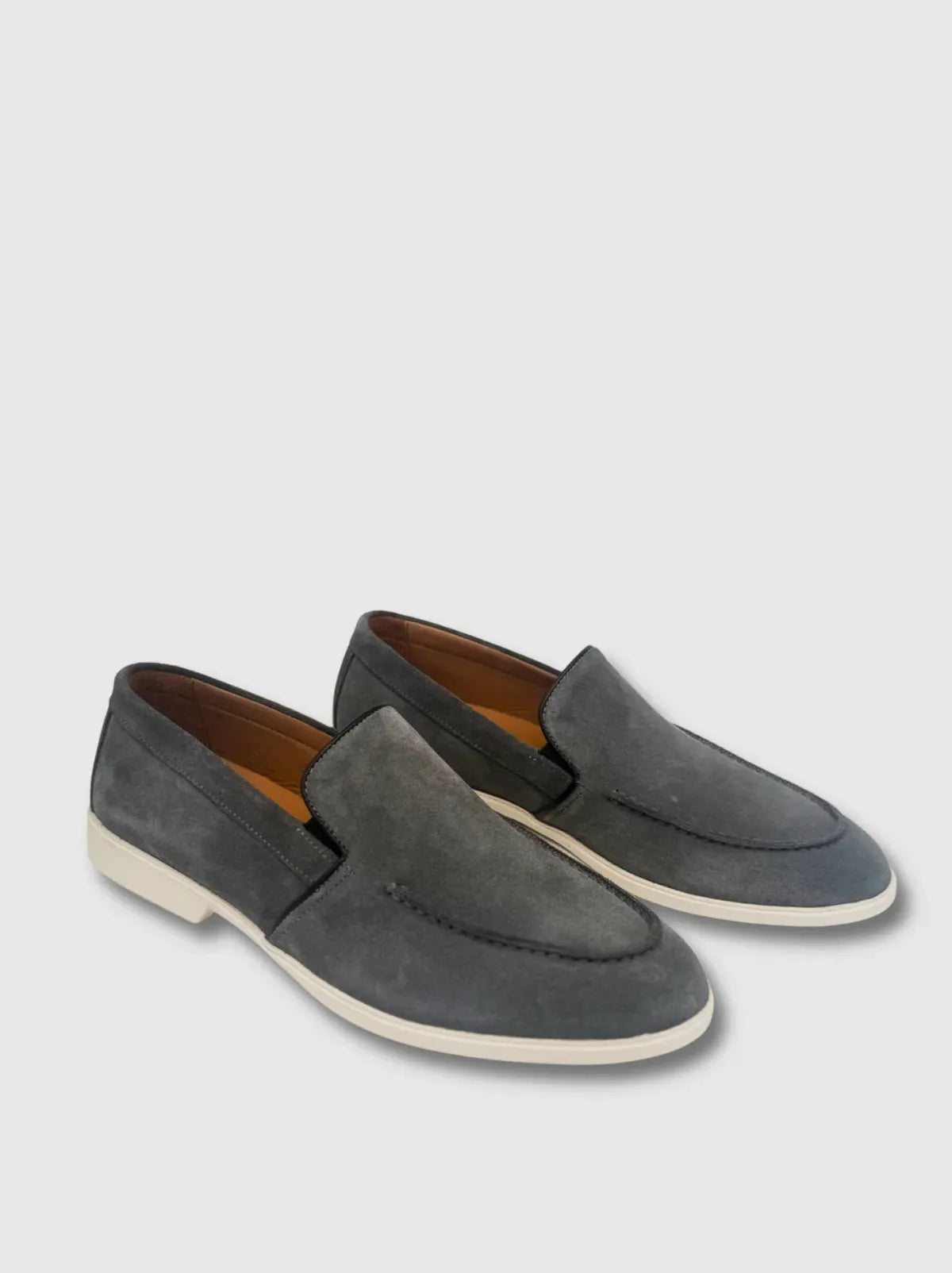 SUEDE LOAFER IN GRAFFITI-Men Loafer-BELTRAMI OSVALDO-Pointure.AE