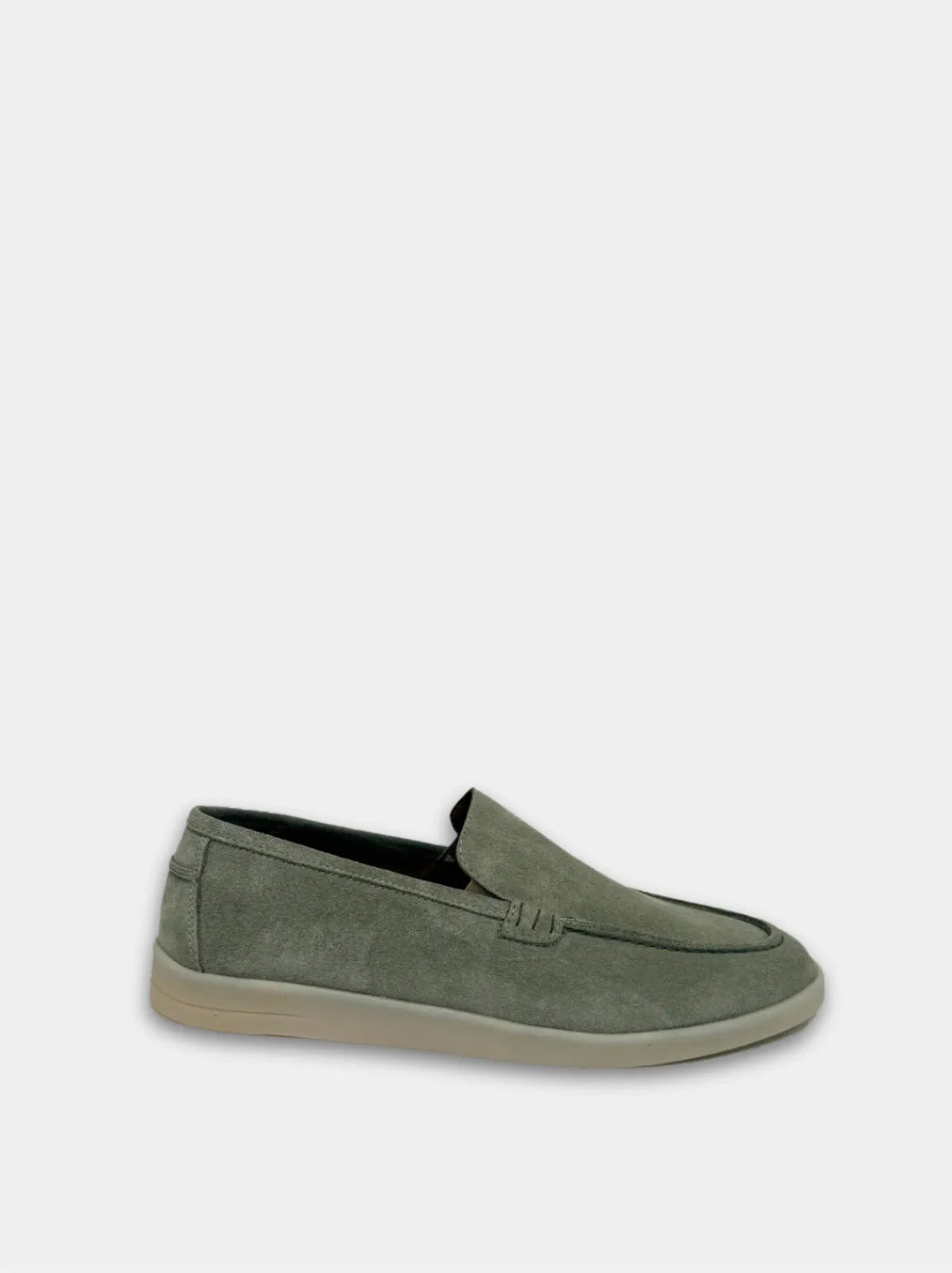 SUEDE LOAFER IN GREEN-Men Loafer-BELTRAMI OSVALDO-Pointure.AE