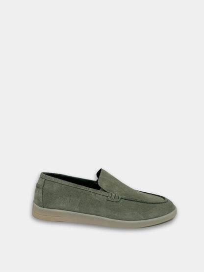 SUEDE LOAFER IN GREEN-Men Loafer-BELTRAMI OSVALDO-Pointure.AE