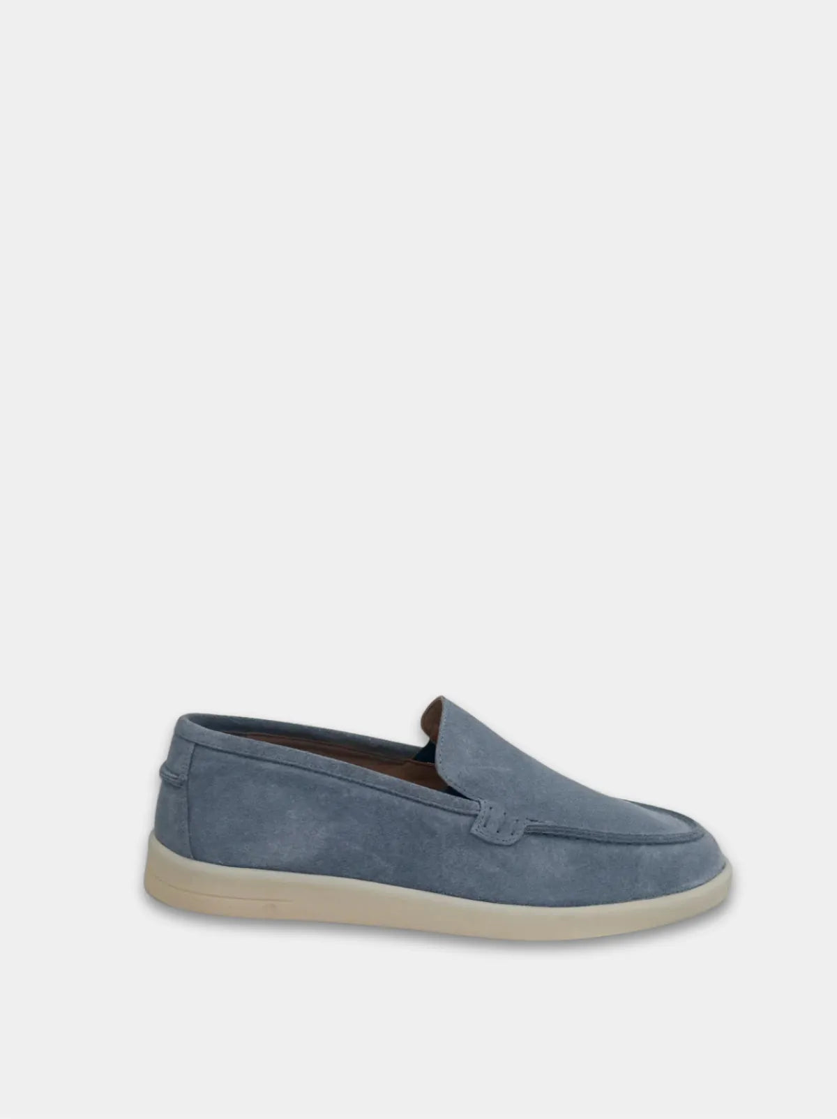 SUEDE LOAFER IN IRON-Men Loafer-BELTRAMI OSVALDO-Pointure.AE