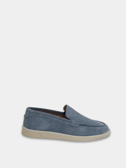 SUEDE LOAFER IN IRON-Men Loafer-BELTRAMI OSVALDO-Pointure.AE
