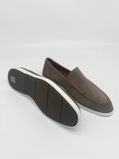 SUEDE LOAFER IN SAND-Men Loafer-BELTRAMI OSVALDO- Pointure.AE