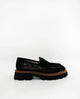 Suede-mesh Loafer in Black – Loafers by Tucino | MĀJÅ