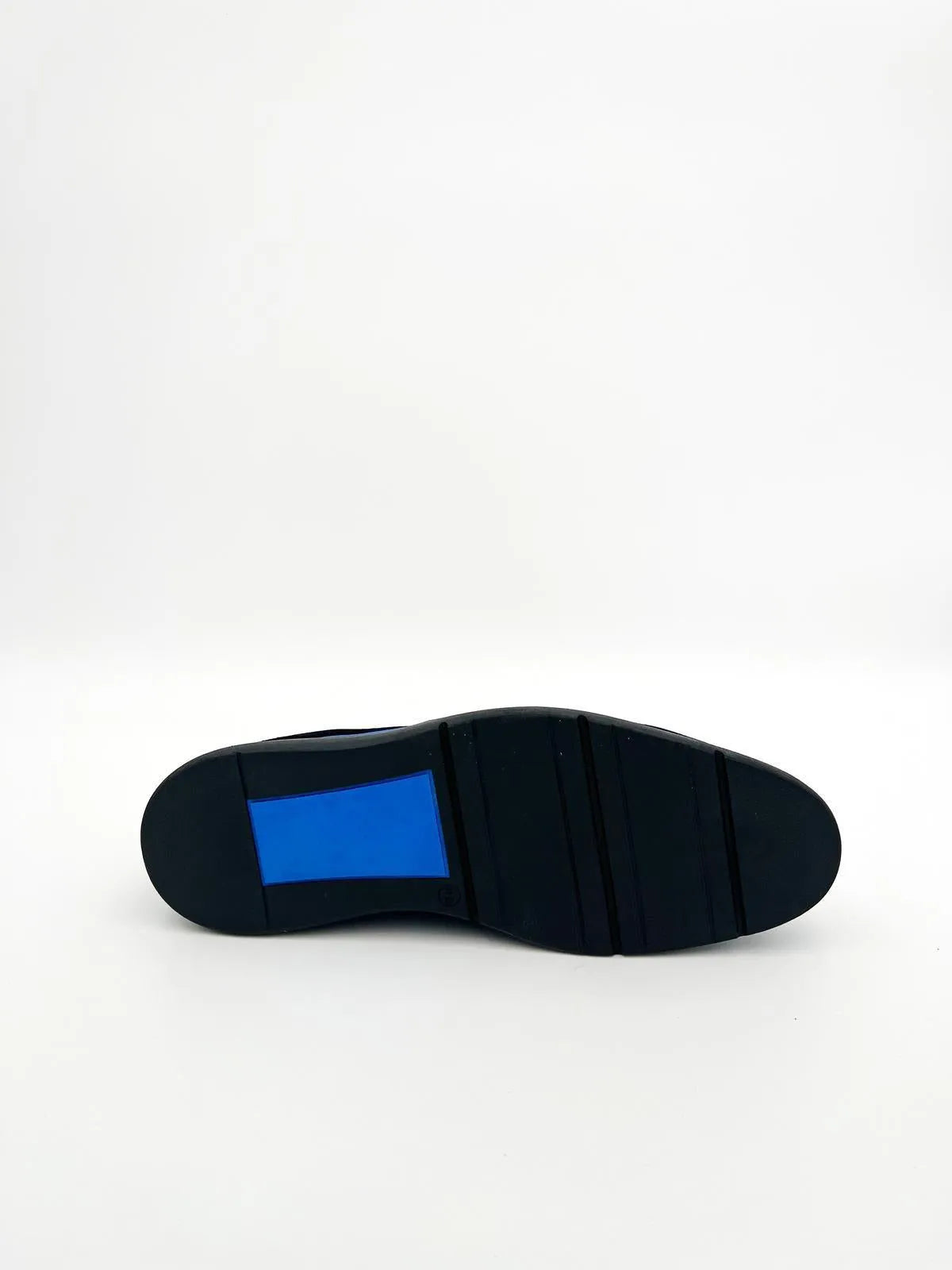 SUEDE NAVY LOAFER-Men Loafer-BELTRAMI OSVALDO- Pointure.AE