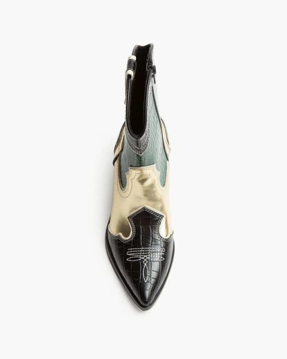 TEXAS BOOTS IN GREEN-Texas boots-CORINA- Pointure.AE