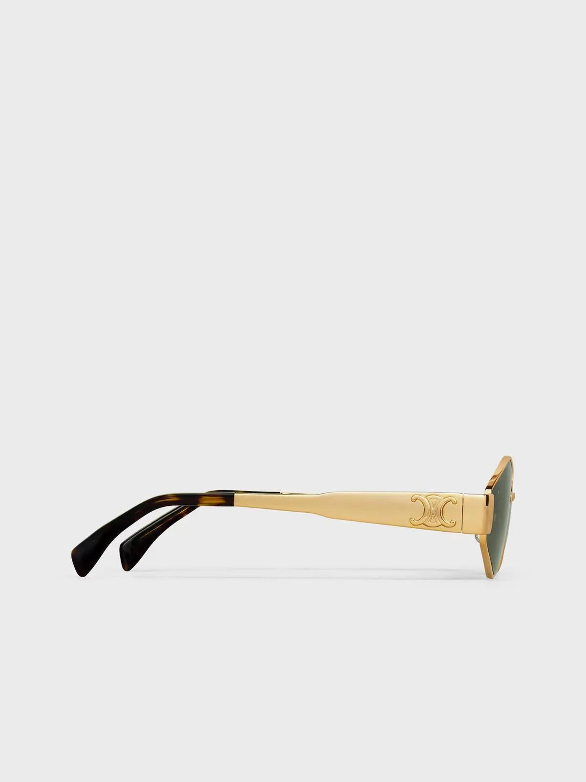TRIOMPHE METAL 02 SUNGLASSES IN METAL-Diamond Frame Sunglasses-CELINE- Pointure.AE