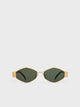 Triomphe Metal 02 Sunglasses in Metal – Diamond Frame Sunglasses by Celine | MĀJÅ