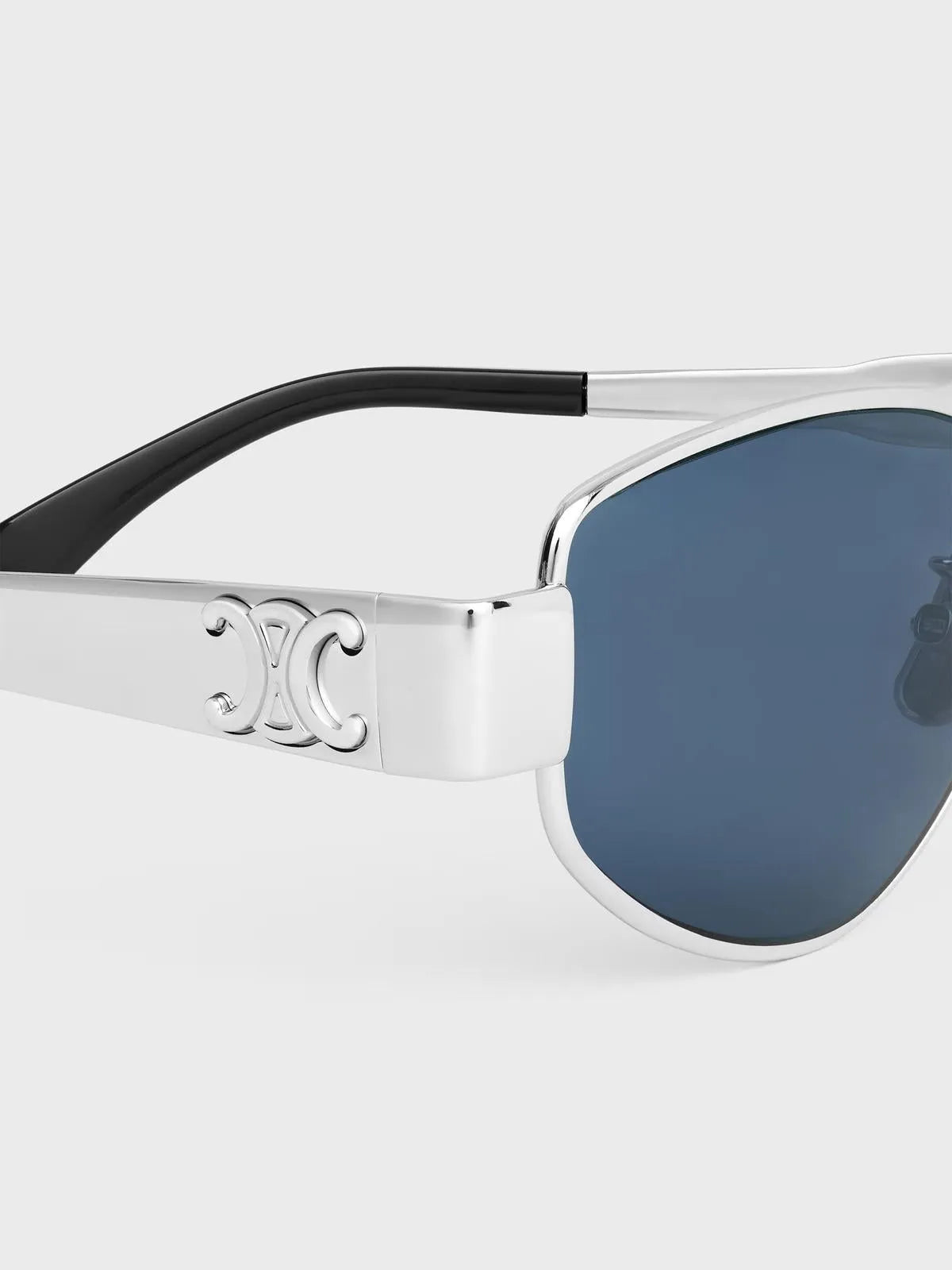 TRIOMPHE METAL 04 SUNGLASSES IN METAL-D-Frame Sunglasses-CELINE- Pointure.AE