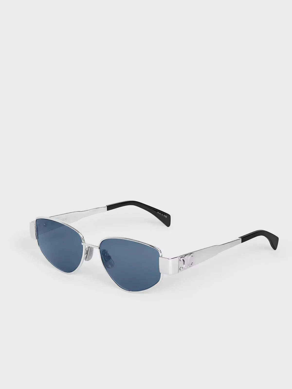 TRIOMPHE METAL 04 SUNGLASSES IN METAL-D-Frame Sunglasses-CELINE- Pointure.AE