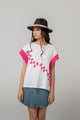 "trip" White Tee-t – Shirts by Steffy | MĀJÅ