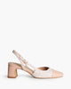 Tweed Slingback in Pink – Sling Backs by Corina | MĀJÅ