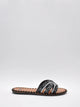 "two-tone" Beaded Slipper – Slippers by Maga Milano | MĀJÅ