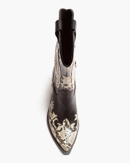 UNDER KNEE DESIGNED TEXAS BOOTS-Texas boots-CORINA- Pointure.AE