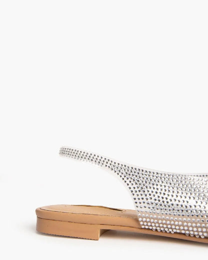 VINYL FLAT SLINGBACK-Flats-CORINA- Pointure.AE