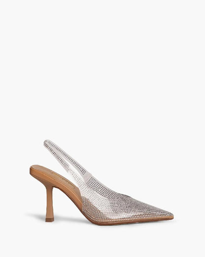 VINYL SLINGBACK-Sling Backs-CORINA- Pointure.AE