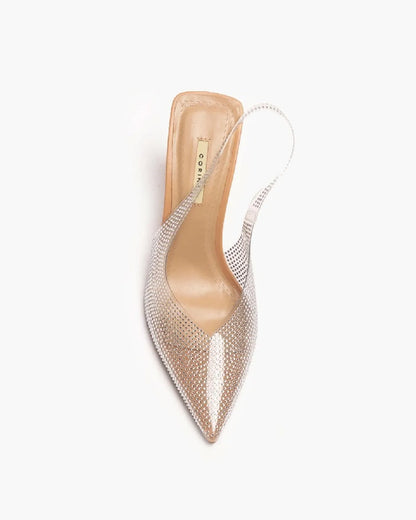 VINYL SLINGBACK-Sling Backs-CORINA- Pointure.AE
