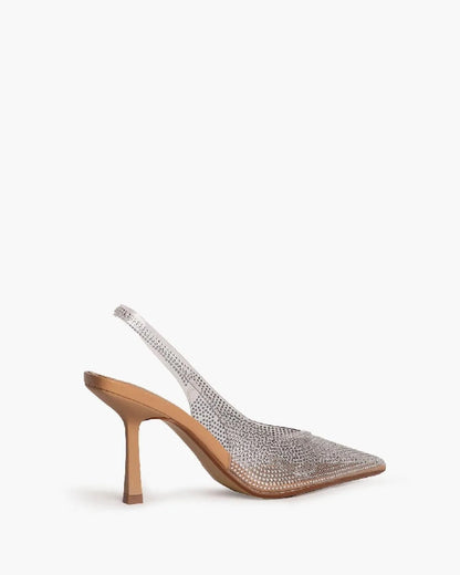 VINYL SLINGBACK-Sling Backs-CORINA- Pointure.AE