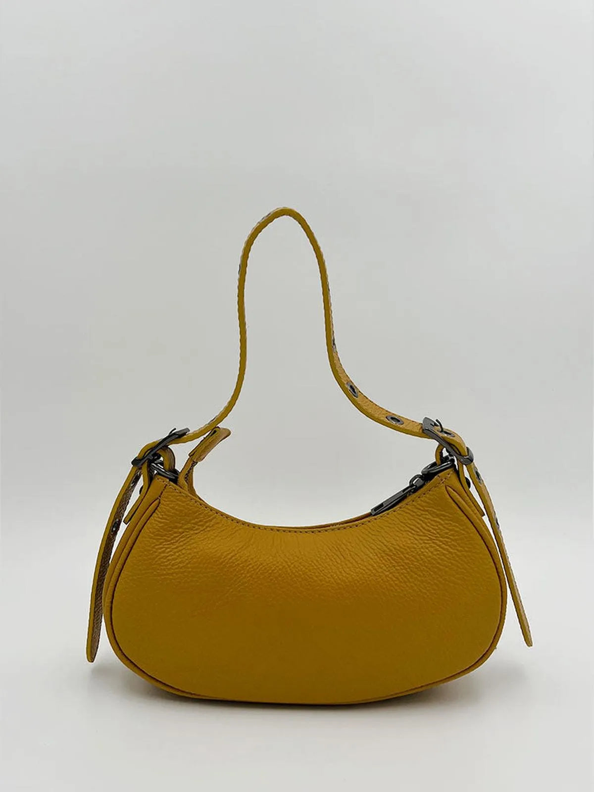 YELLOW TOP-HANDLE BAG-Top Handle Bags-MAGA MILANO- Pointure.AE